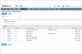 RMA Management