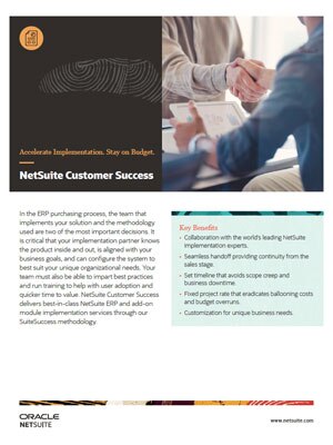 NetSuite Customer Success